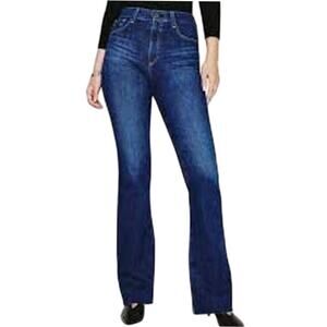 AG Adriano Goldschmied NWT Alexxis Boot High Rise Vintage Fit Size 27 Raw Hem